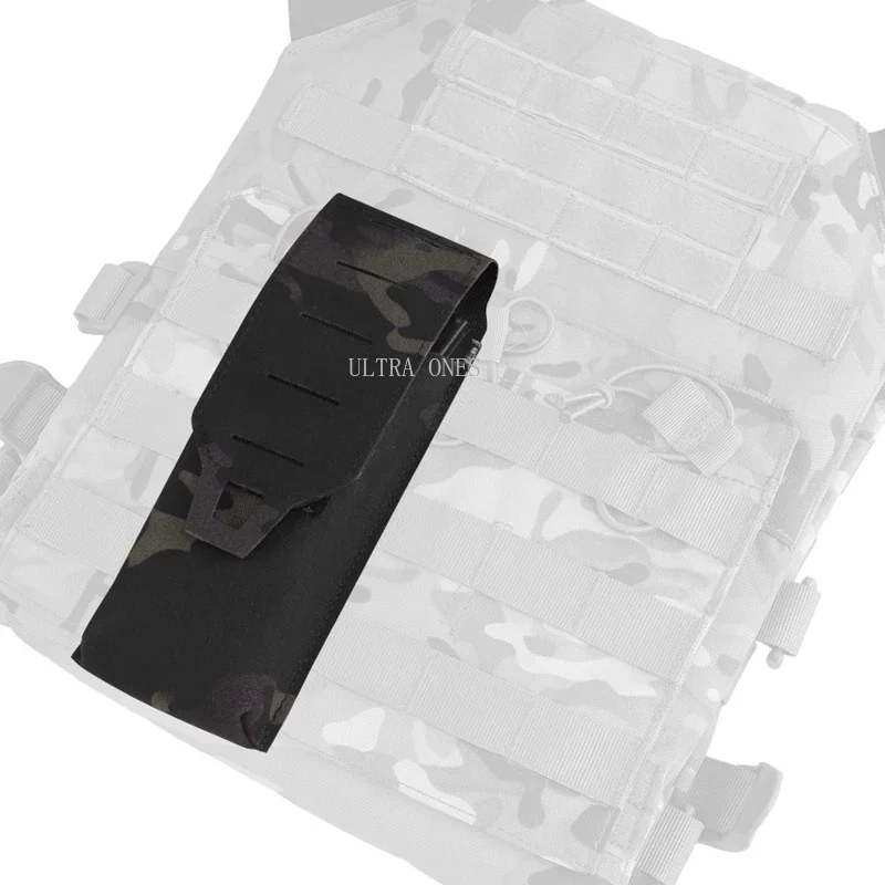 Bolsa táctica para revistas 5,56 Molle, soporte individual para linterna, funda para cuchillo, funda para juego de guerra para caza al aire libre - imagen 4
