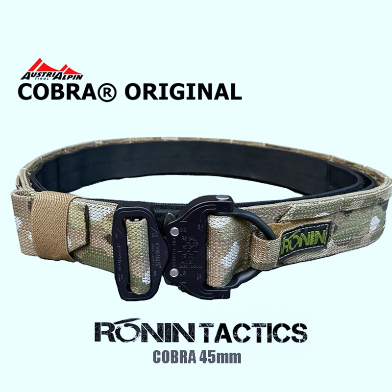 Cinturón táctico RD estilo Ronin, cinturón con hebilla Cobra, cinturón táctico de fuerzas especiales T05 - imagen 3