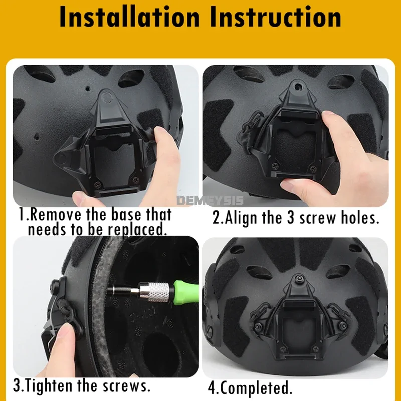 Adaptador NVG VAS - Vista trasera