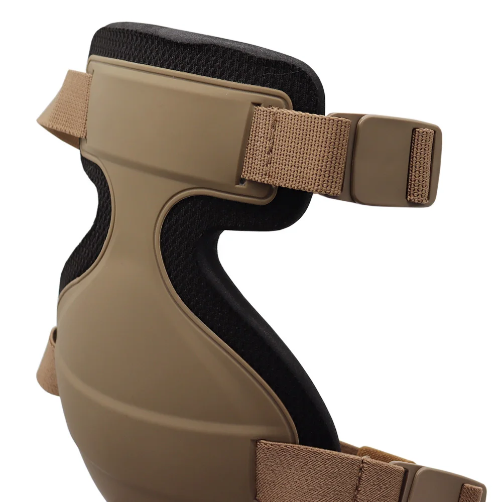 Rodilleras de entrenamiento estilo arco táctico versión mejorada II, rodilleras de combate, deporte al aire libre, senderismo, rodillera de caza Airsoft - imagen 5