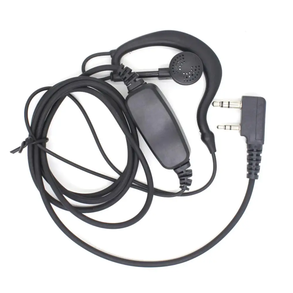 Accesorios BAOFENG Original Dual PTT Baofeng auricular con micrófono para Baofeng UV-82 UV 82 UV82L UV-89 Radio bidireccional - imagen 3