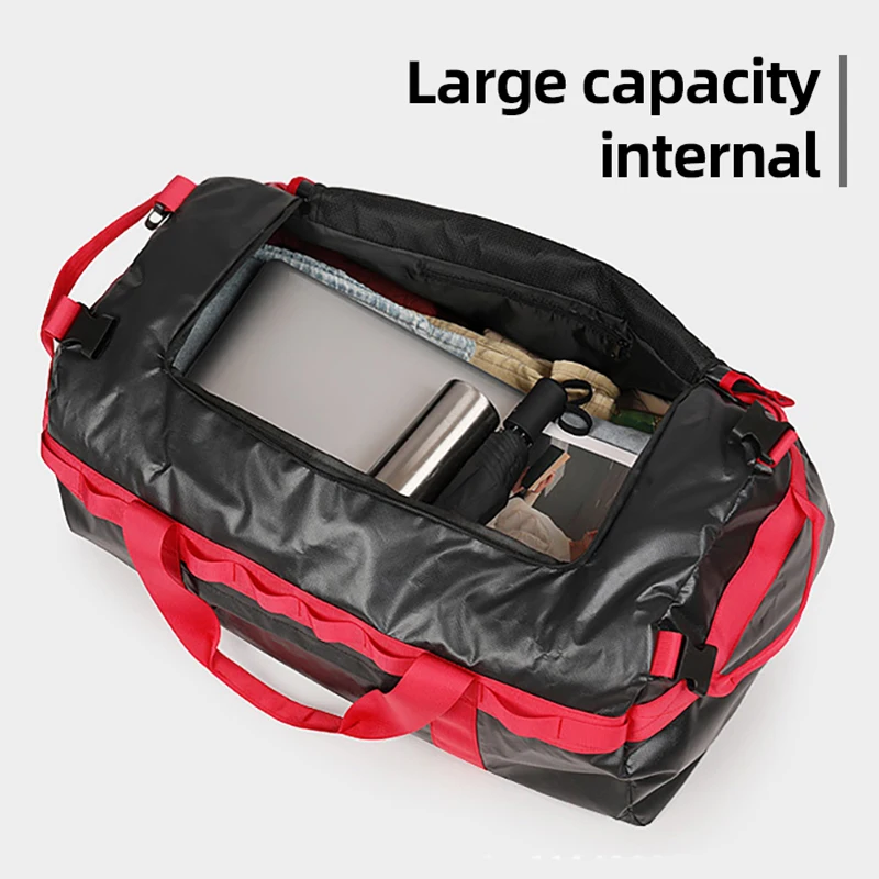 Mochila impermeable de 80L para senderismo y acampada, bolsa de senderismo, mochila de gran capacidad para viajes, bolsas para deportes al aire libre, equipo de Camping para hombres - imagen 5