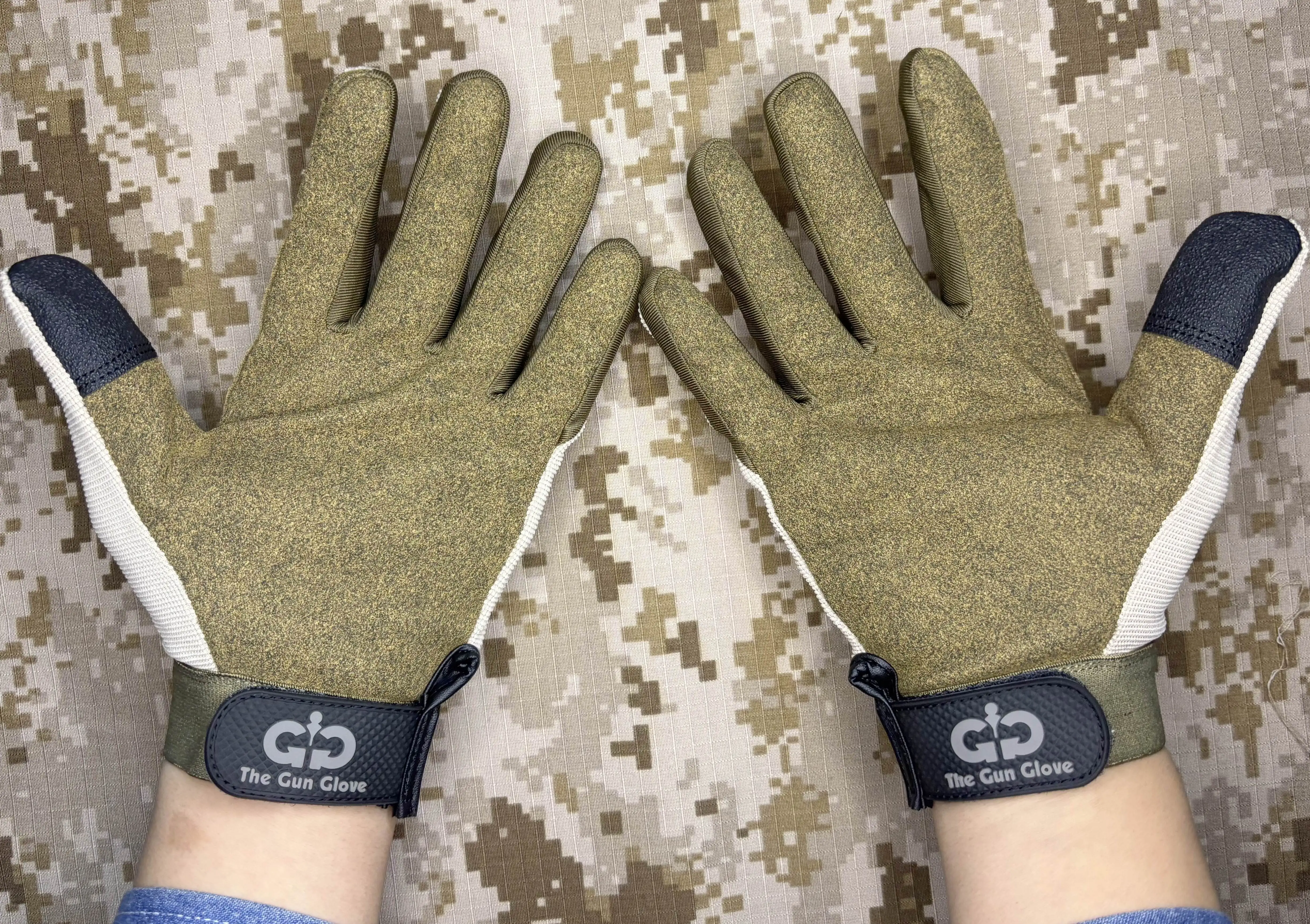 Guantes de tiro tácticos, pantalla táctil ligera con todos los dedos, transpirables, finos y cómodos, T G G - imagen 3