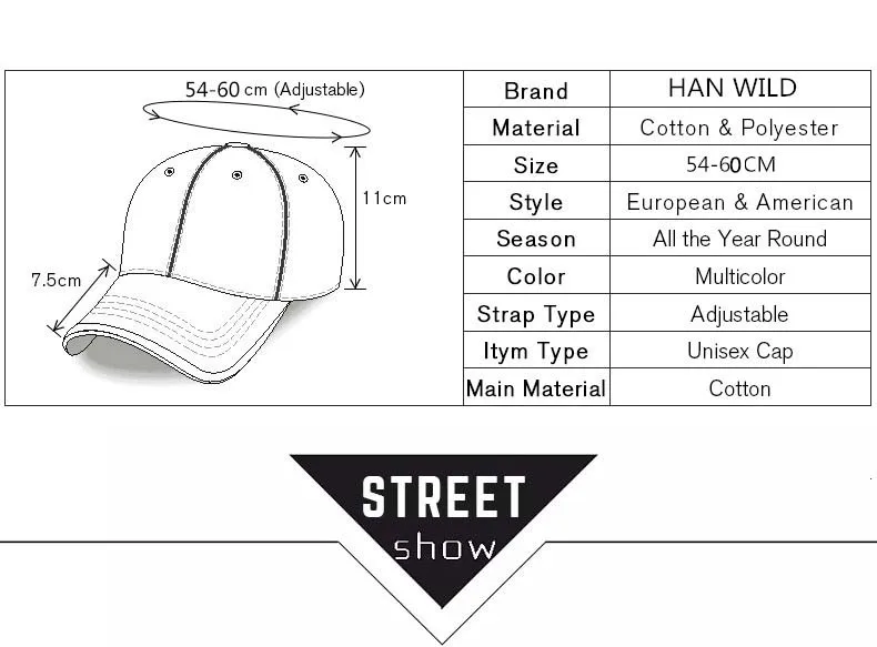 Casquette sombreros gorra táctica gorra de béisbol para hombre gorras Snapback Casquette Homme patrón gorra de camionero hueso Masculino 56-60cm - imagen 3