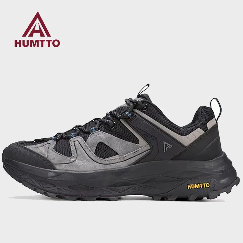 Zapatos de senderismo HUMTTO para hombre, zapatos transpirables para deportes al aire libre, zapatos de escalada, botas de viaje para mujer, zapatillas de Trekking, zapatos para caminar al tobillo y correr