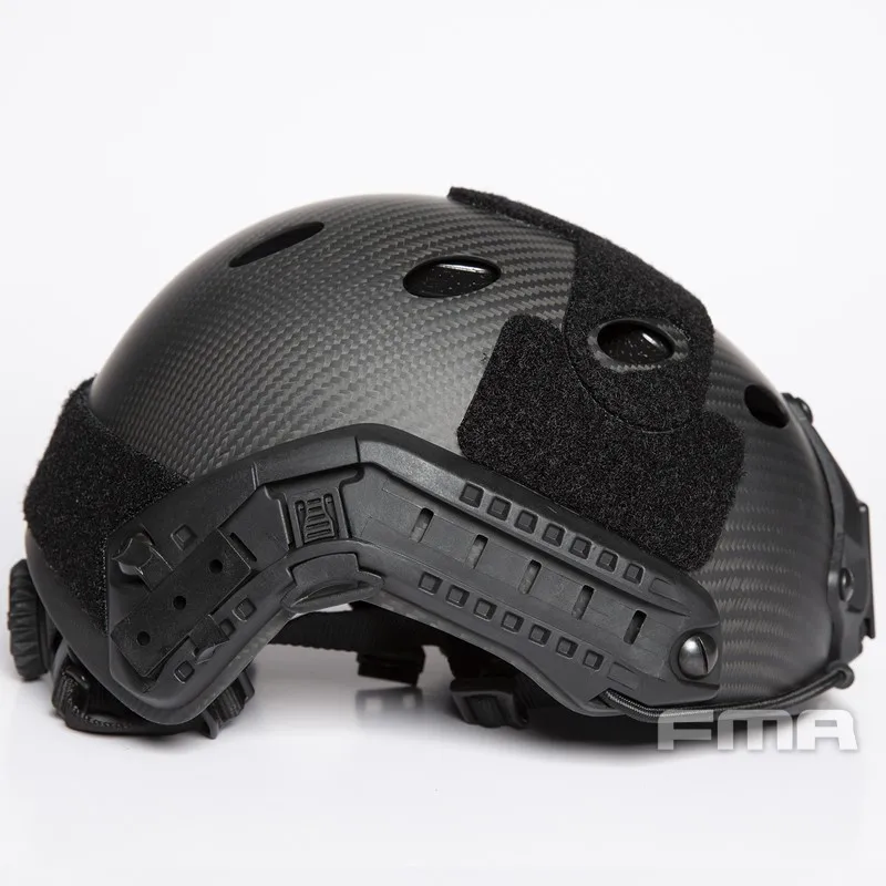 FMA Casco carbon táctico Airsoft Paintball ligero transpirable - imagen 2