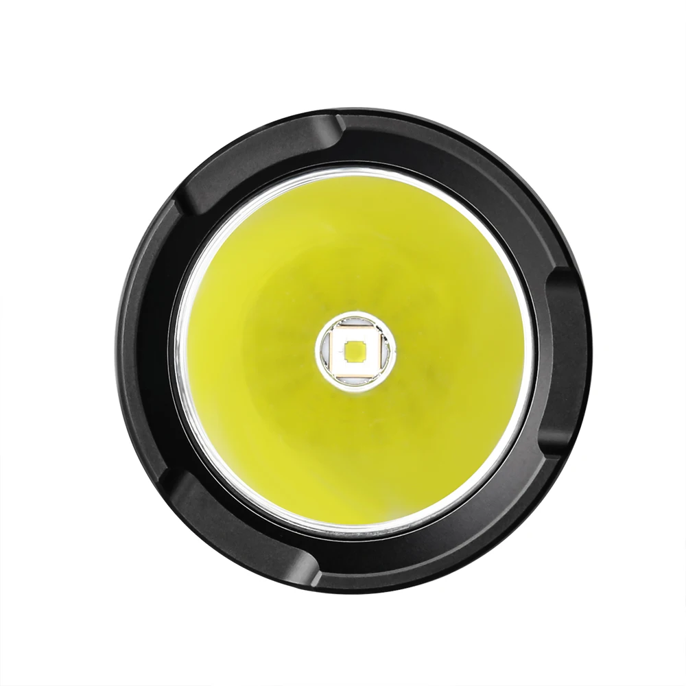 Lámpara táctica recargable Trustfire T40R, linterna Led de alcance de haz de 1800 lúmenes y 550 metros con carga Usb, antorcha IP68 de autodefensa - imagen 4