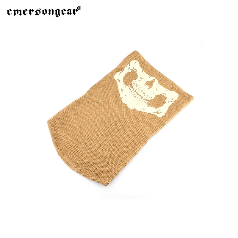 Emersongear táctico Merino Proline cuello polaina velo DE lana máscara DE francotirador bufanda Neacwear Airsoft senderismo ciclismo caza DE - imagen 3