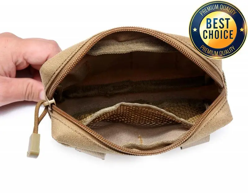 Bolsa táctica MOLLE, bolsa EDC, bolsa de utilidad para accesorios, bolsas de herramientas multifunción, bolsa de accesorios para chaleco, bolsa para artículos diversos multifunción - imagen 5
