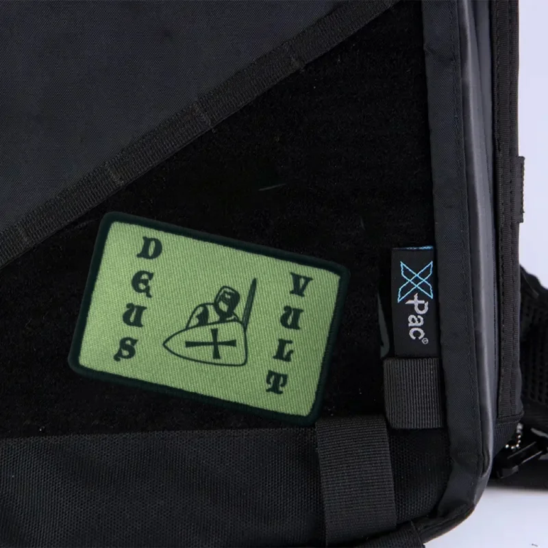 Parche Deus Vult Crusade templario, insignia de moral táctica, gancho y bucle con estampado militar, mochila, ropa, pegatina decorativa, brazalete - imagen 5