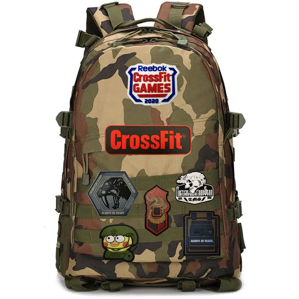 Insignia de PVC de gran tamaño, Insignia de estrella de mar, brazalete de Calavera, dispositivo de visión nocturna, mochila con parche de bucle de gancho, gran oferta - imagen 2