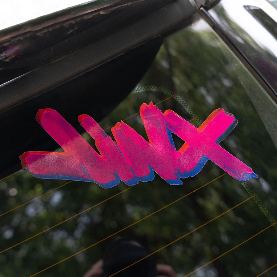 JINX-pegatinas de letras para coche, pegatinas reflectantes e impermeables para motocicleta y ventana, bricolaje, decoración de Scrapbooking - imagen 3