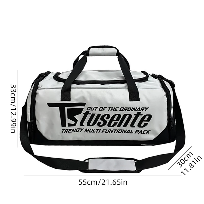 Mochila lona deportiva con bolsa para zapatos – Yoga y gimnasio - imagen 5