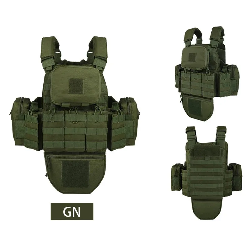 Yakeda nuevo chaleco táctico multifuncional de camuflaje equipo de chaleco al aire libre chaleco táctico chaleco de entrenamiento - imagen 5