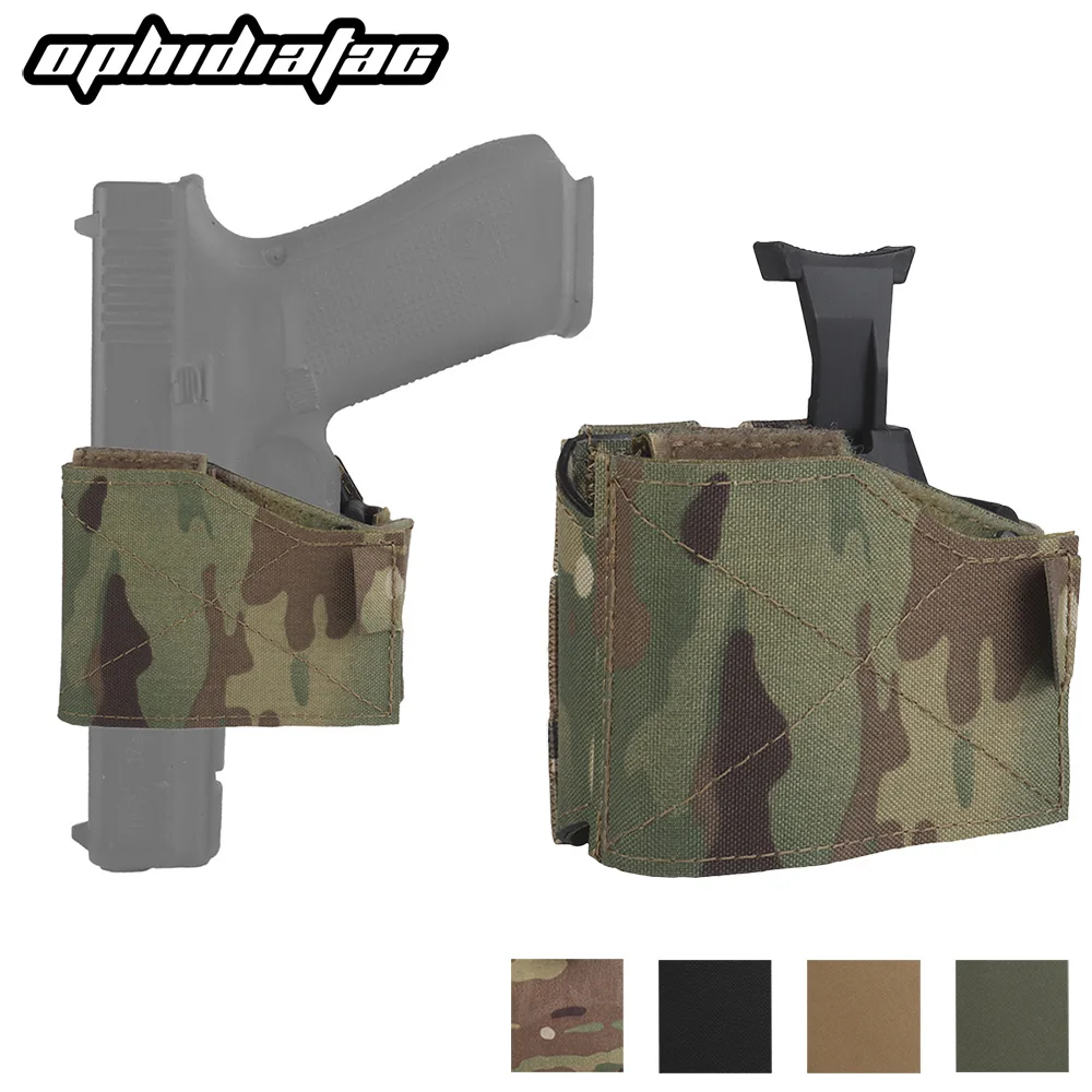 OPHIDIANTAC Universal Portátil Nylon Ajustable MOLLE Cinturón Holderfor GL17/19 M9/1911