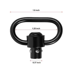 Soporte QD giratorio de eslinga metálico 360º para rifle y caza