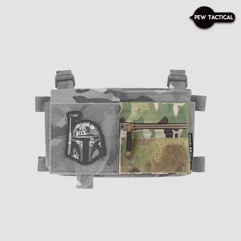 PEW TACTICAL Mini bolsa de dulces V3 media solapa cremallera administrador bolsa Airsoft MK3 MK4 aparejo de pecho UA07 - imagen 2