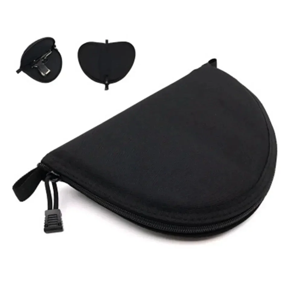 Bolsa táctica para pistola, bolsa de transporte oculta para pistola Airsoft, funda protectora portátil para pistola de caza y deporte al aire libre - imagen 3
