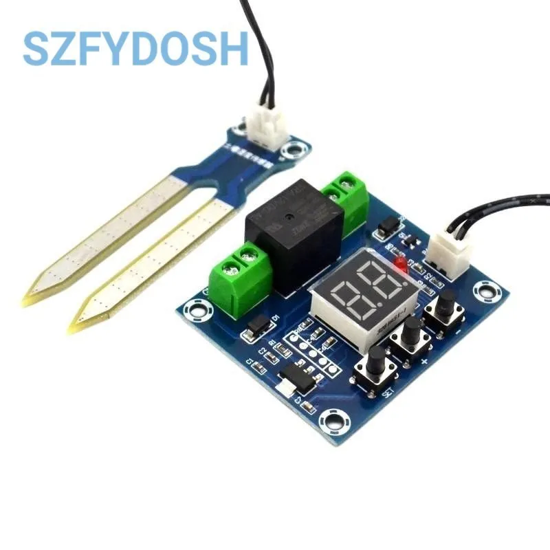 Controlador humedad suelo XH-M214 – Riego automático con pantalla - imagen 2