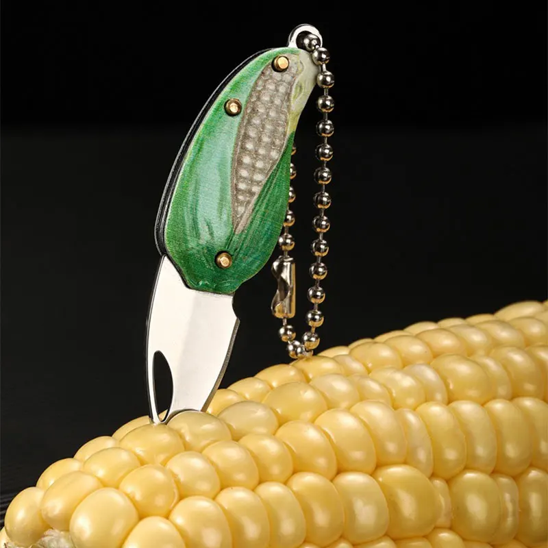 Mini cuchillo de bolsillo plegable para exteriores, cuchillo plegable portátil de acero inoxidable en relieve 3D, cuchillo de transporte edc, eliminación exprés - imagen 2