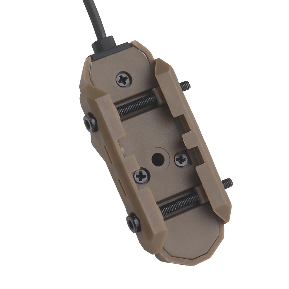 AXON Pro interruptor de un solo cable linterna táctica arma interruptor de luz compacto interruptor de presión remota PEQ-15 láser óptico - imagen 5