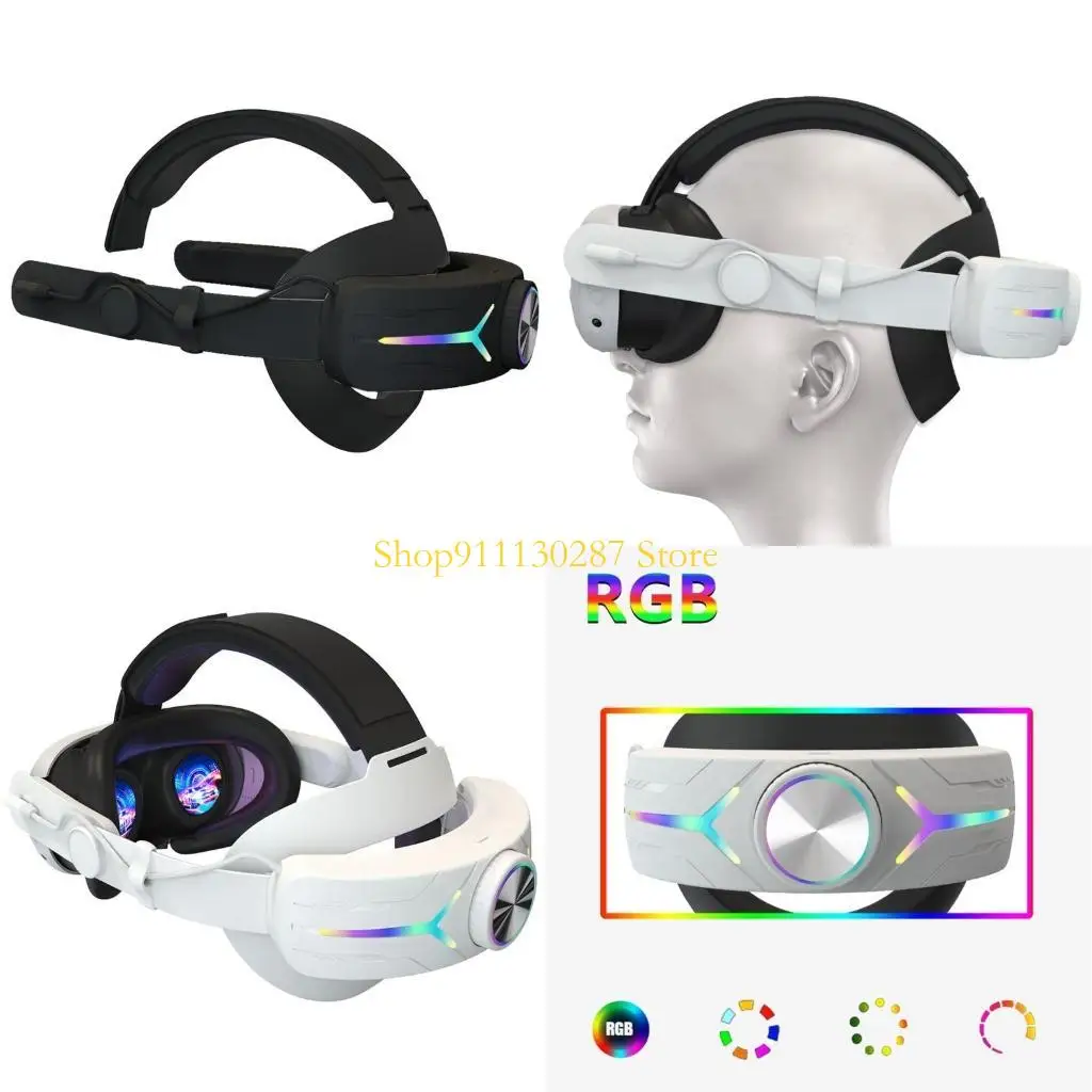 J1HC Personalice experiencia realidad virtual RGB Correa para los auriculares
