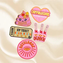 Parche bordado Oeteldonk - emblema de carnaval para ropa con plancha