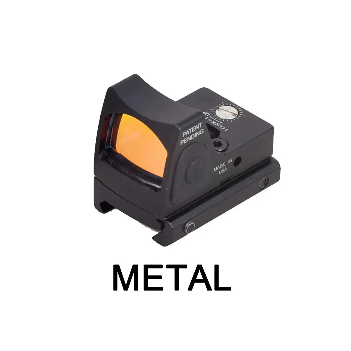 Metal R Black