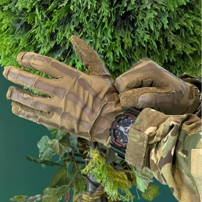 Guantes tácticos antideslizantes ultrafinos elásticos estilo esqueleto - imagen 3