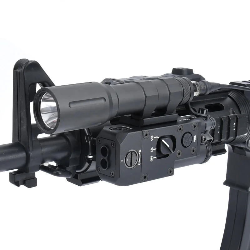 WADSN táctico CQBL rojo/verde/azul/IR láser y Mod Surefir con interruptor remoto Dual Fucntion para luz de caza Airsoft - imagen 5