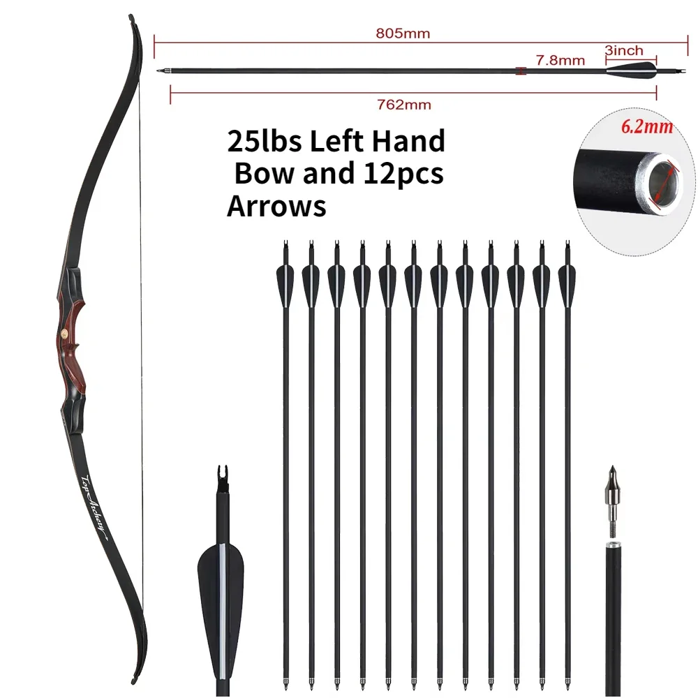 25 Left Hand Arrows
