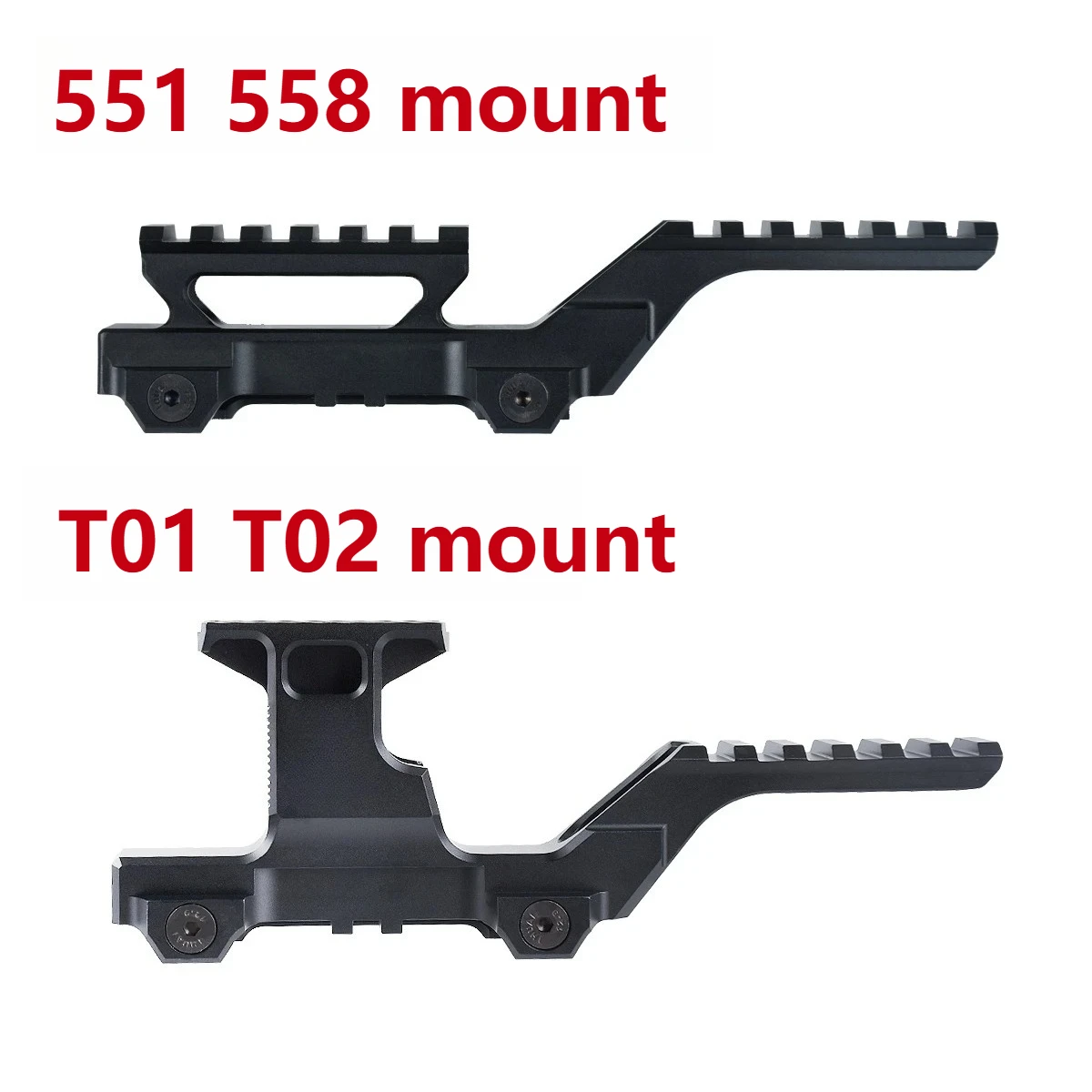 2,26 "/2,91" GB HY T01 T02 montaje HRF SKIFF soporte elevador láser unidad rápida Ftc soporte elevador óptico RDS G43 G33 lupa 551 558 Base - imagen 3