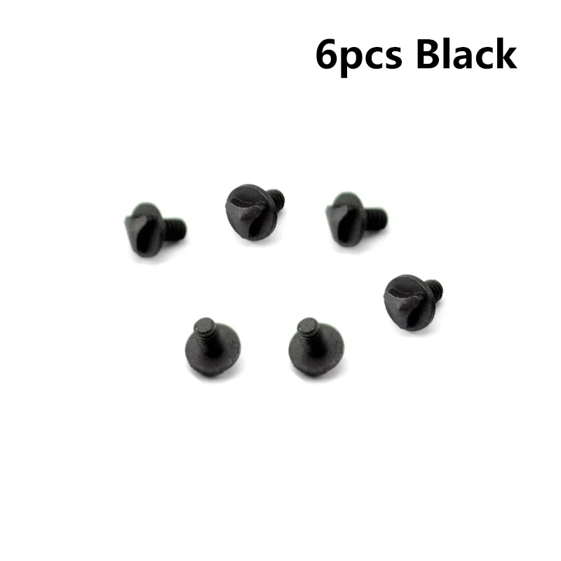 6pcs Black