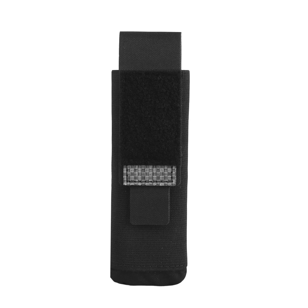 Organizador de herramientas para caza al aire libre, bolsa para linterna, solapa trasera, correas MOLLE, organizadores varios - imagen 3