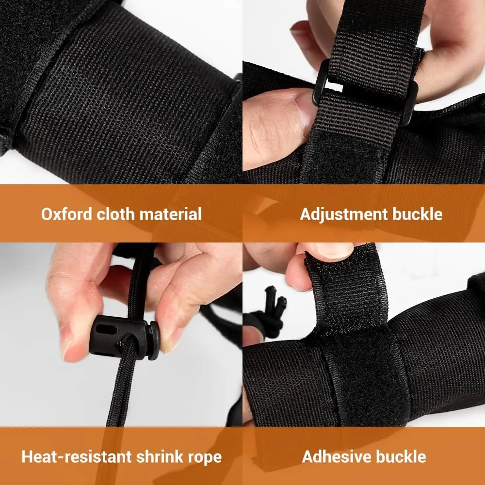 Cubierta supresor de 6 pulgadas con forro a prueba de quemaduras 1300 ℉   Cubierta de silenciadores resistente al calor para protección de manga de silenciador de Rifle Airsoft - imagen 5