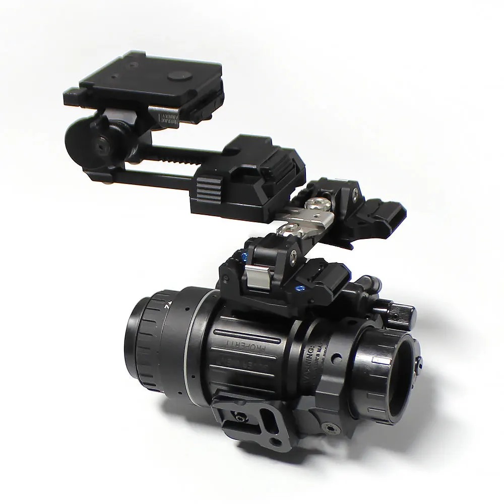 Juego de zapatos obros de montaje táctico NVG, brazos PVS14 de cola de milano aptos para adaptador de puente Universal Kvc, soporte NVG Monocular o Binocular - imagen 3