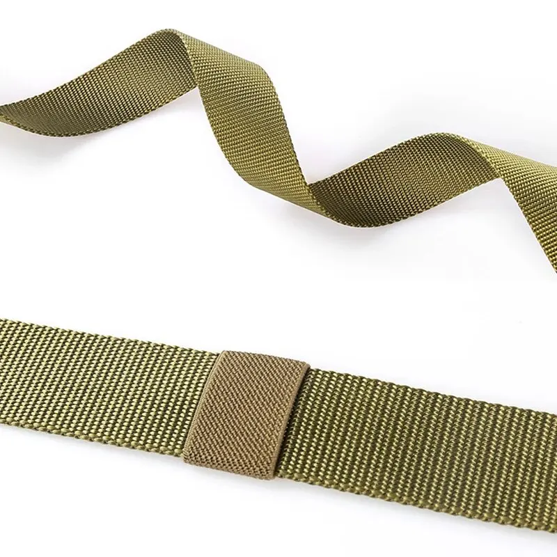 Cinturón táctico ajustable para hombre con hebilla metálica - imagen 5