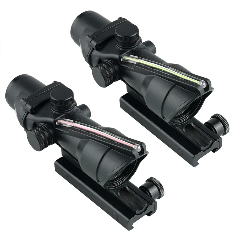 Visor óptico de retícula para Rifle, accesorio de caza al aire libre, HD, táctico profesional, montaje en riel de 20mm - imagen 3