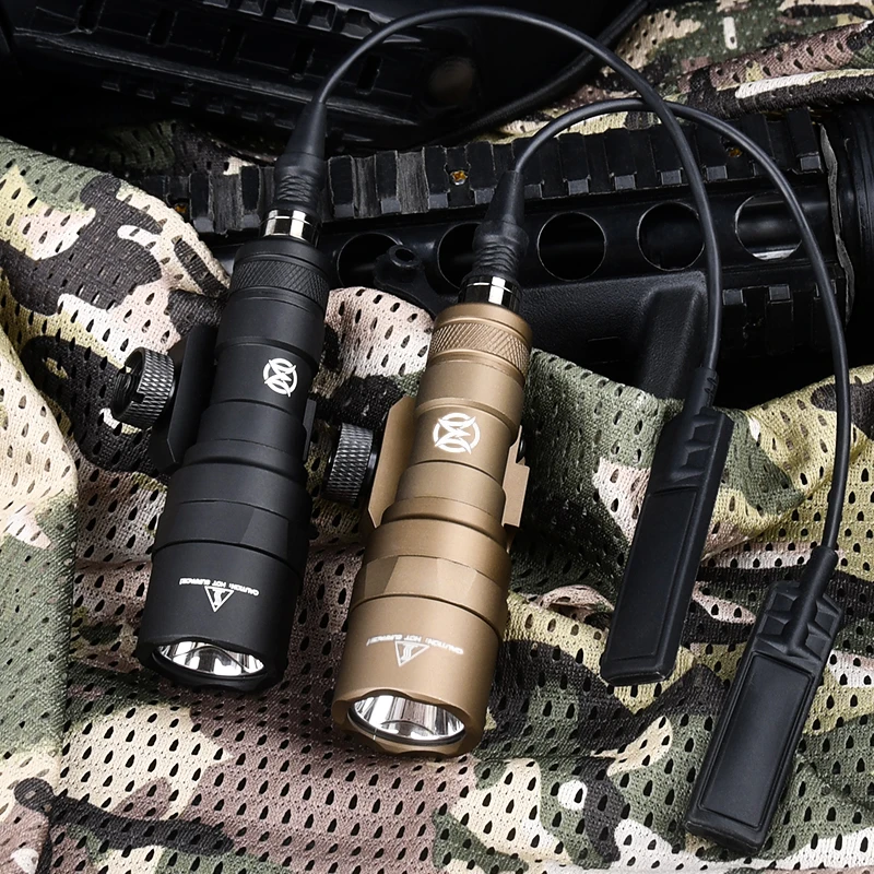 Linterna táctica M300C para exterior Airsoft caza M300 reflector 510 lúmenes M300c luz LED blanca para soplete de 20MM - imagen 4