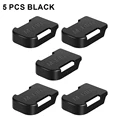 5pcs black