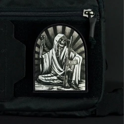 Parche táctico visión nocturna con gancho y bucle para mochila