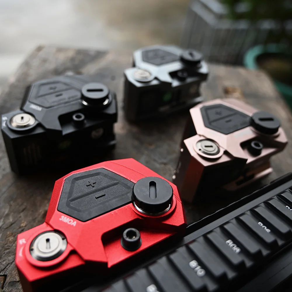 Fully Enclosed Red Dot Tactical Sight 3MOA Dot With Rocker Switch - imagen 4