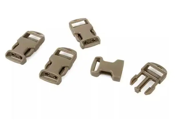 XC-34B-1 Hebilla de conexión rápida de 4 piezas Hebilla de ajuste de correas de 3/4 pulgadas - imagen 2