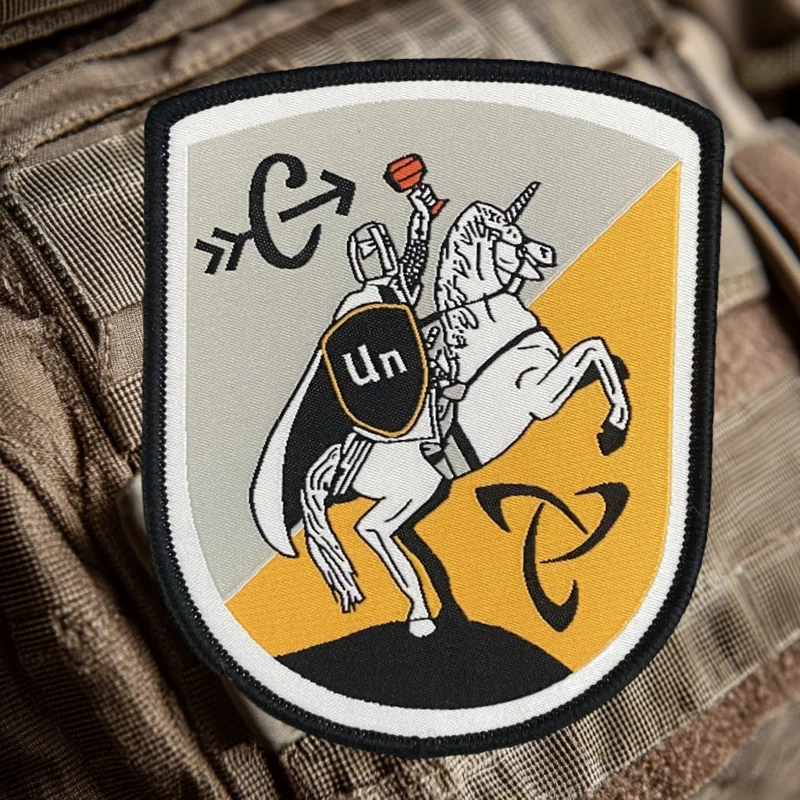 Parche táctico "Holy Graal", insignia de moral militar, gancho y bucle estampado, mochila militar, ropa, pegatina decorativa, brazalete - imagen 4