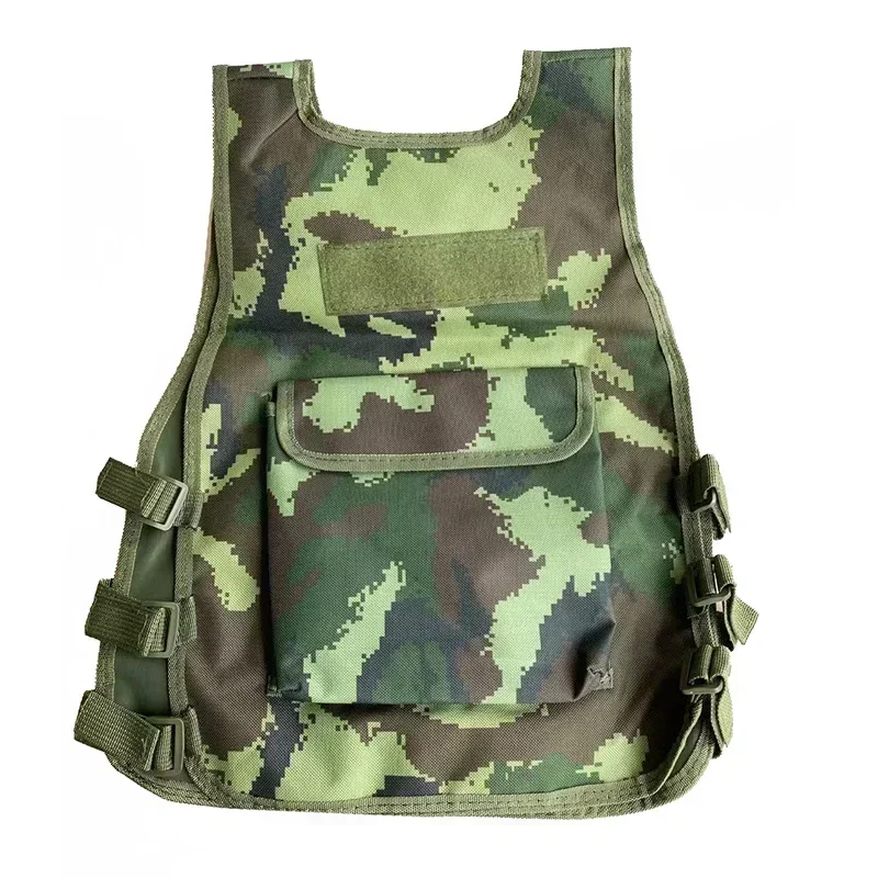 Chaleco de camuflaje de combate para niños, chalecos Airsoft para niños, chaleco táctico de Paintball, equipo CS, uniforme militar de francotirador para niños y niñas - imagen 3