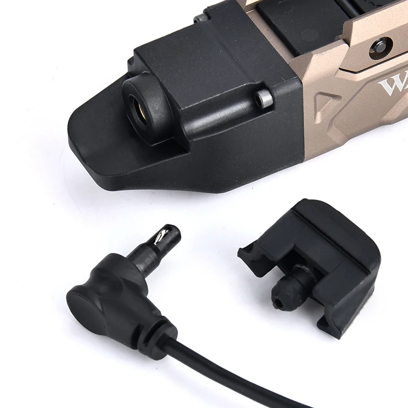 WADSN-linterna táctica de pistola RX2, 1000 lúmenes, luz de explorador de alta potencia, interruptor de enchufe de grúa, lámpara de caza Airsoft compatible con riel de 20mm - imagen 3