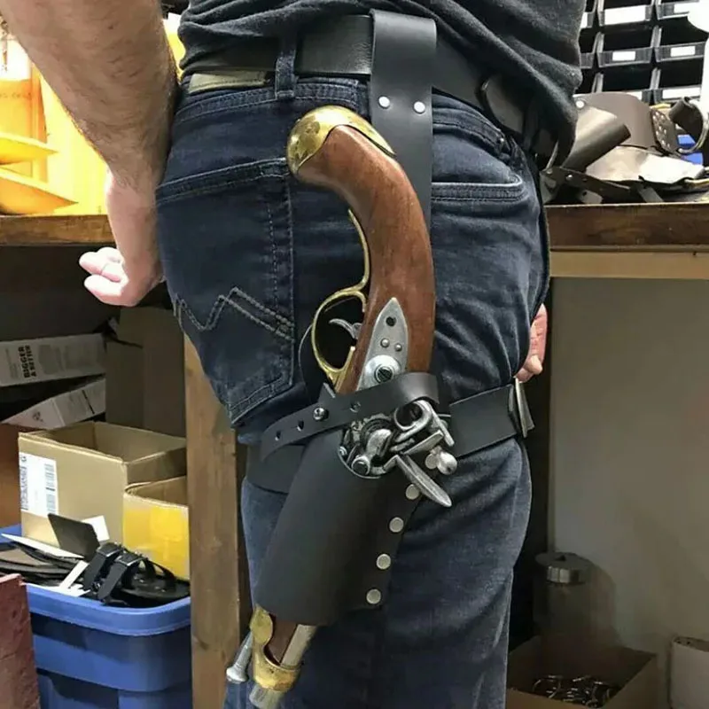 Funda táctica Medieval para pistola, funda para revista, bolsa oculta, accesorios para disfraz de Cosplay