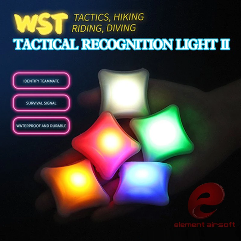 Luz de señal táctica para riel de casco, luz intermitente para salvar vidas al aire libre, luz de supervivencia, luz de identificación deportiva - imagen 2