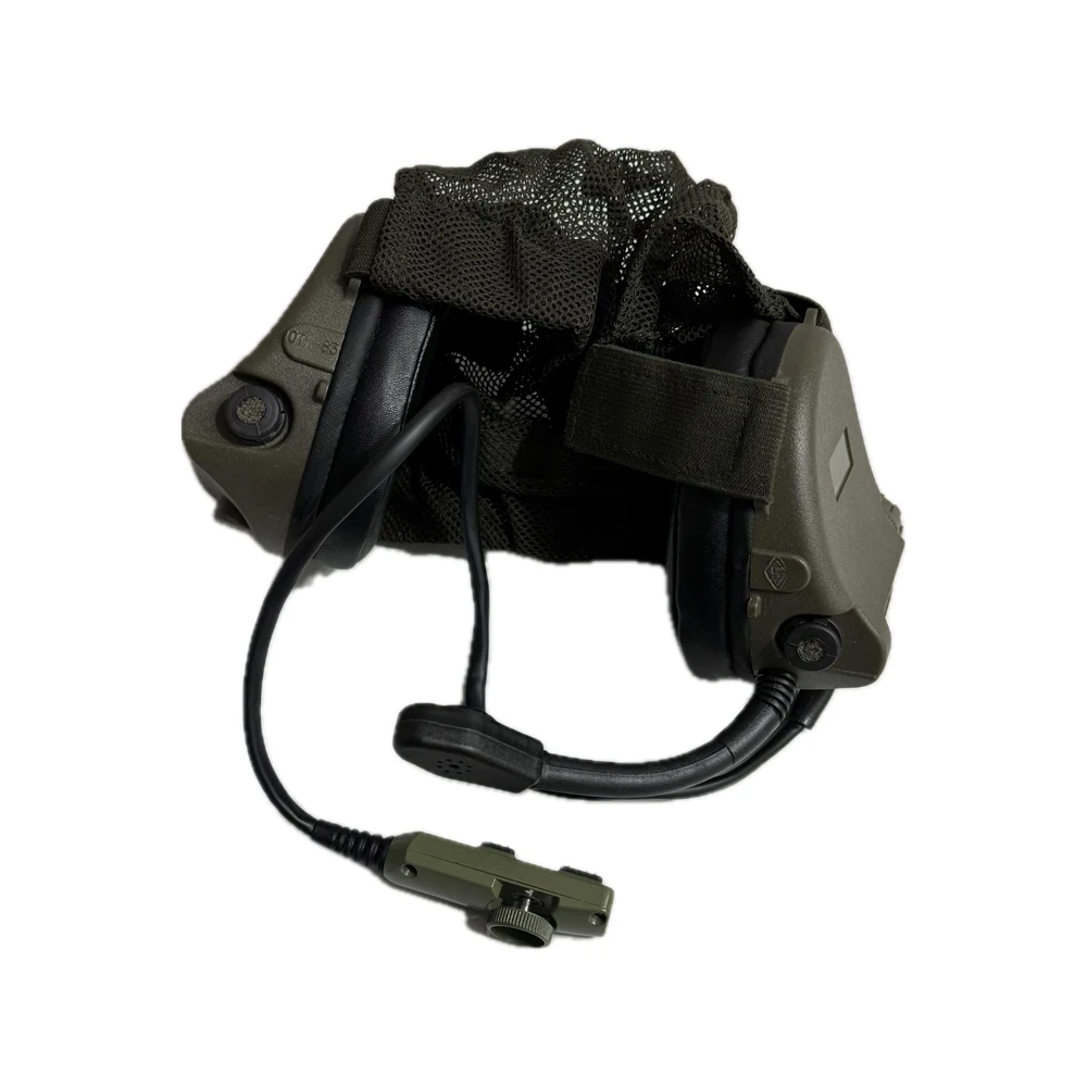 Auriculares tácticos al aire libre con captación y reducción de ruido Little Green Man 6M2 - imagen 4