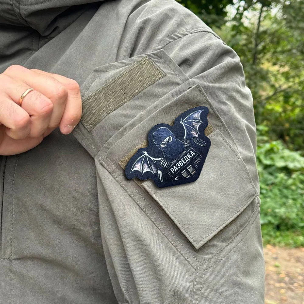 Parche táctico Velcro murciélago – Conmemorativo militar - imagen 5